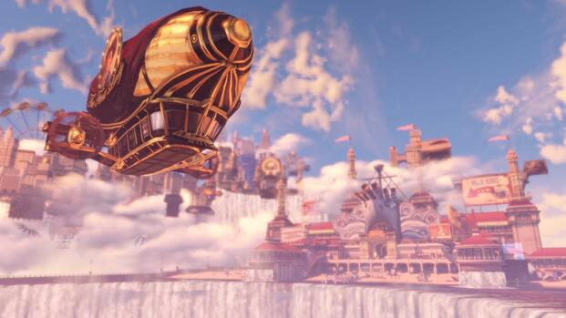Columbia’s air space in BioShock Infinite