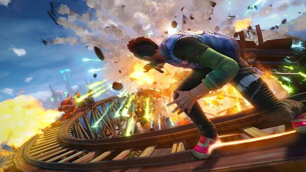 Sunset Overdrive Grinding Movement