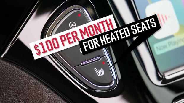 $100 Per Month For Heated Seats