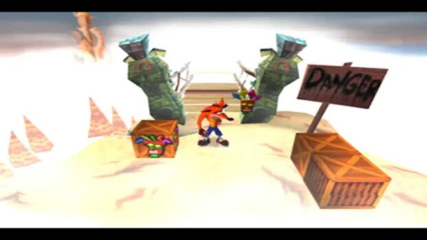 Crash Bandicoot At The End Of A Bridge (1)