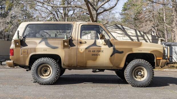 1984 Chevrolet Blazer M1009 CUCV side view