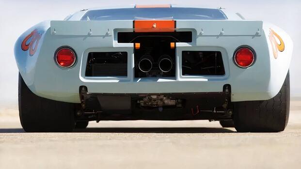 1968 Ford GT40 Mark IV rear
