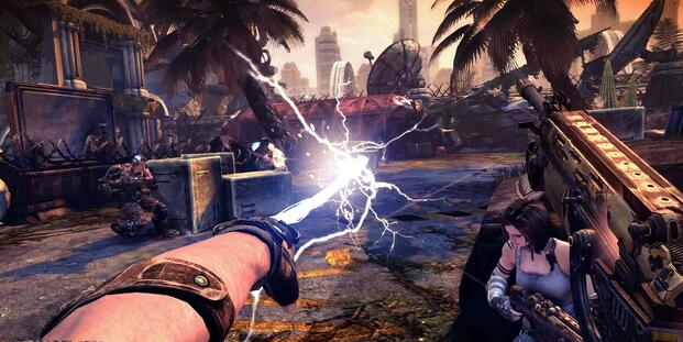 Using your tether in Bulletstorm