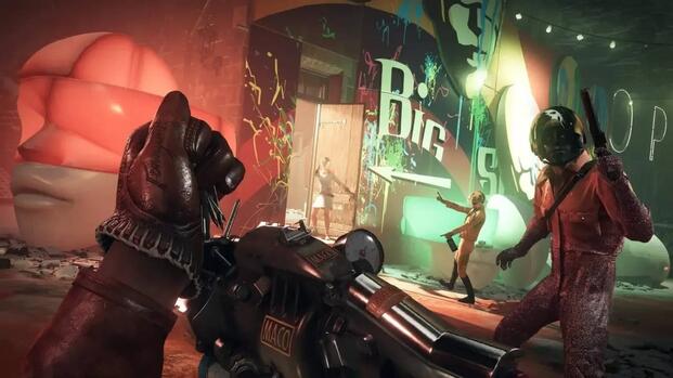 Deathloop Reloading Gun