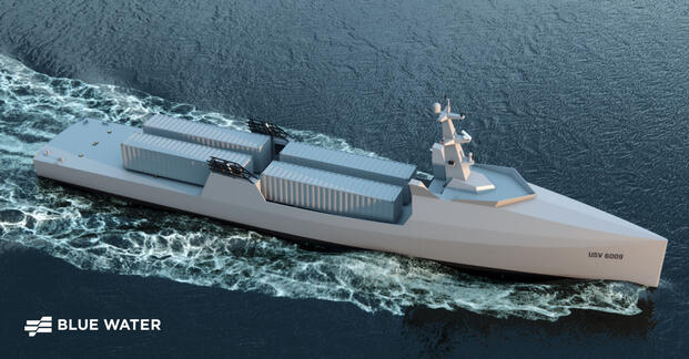 New 190-Foot Navy Autonomous Warship 'Liberty' to Hit Water in 2026