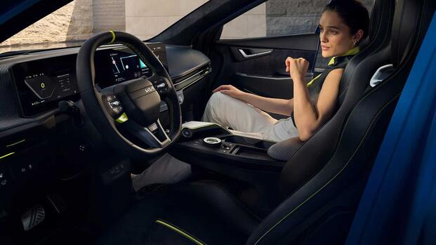 2025 Kia EV6 GT interior and front console