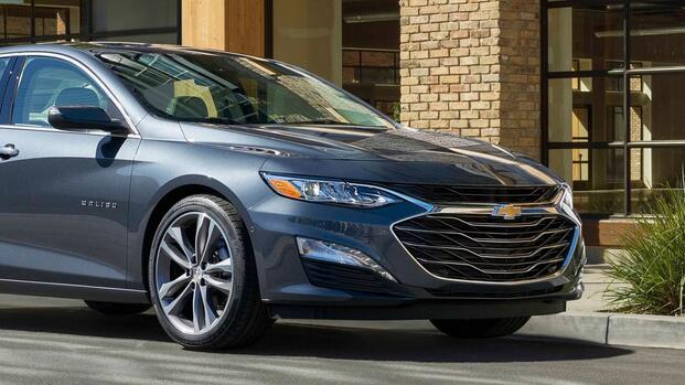 2019 Chevrolet Malibu Front End Closeup