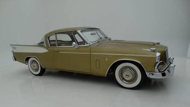 1957 studebaker golden hawk side