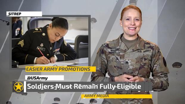 Sitrep Updated Army Promotion System Military Sitrep Updated Army Promotion System Military