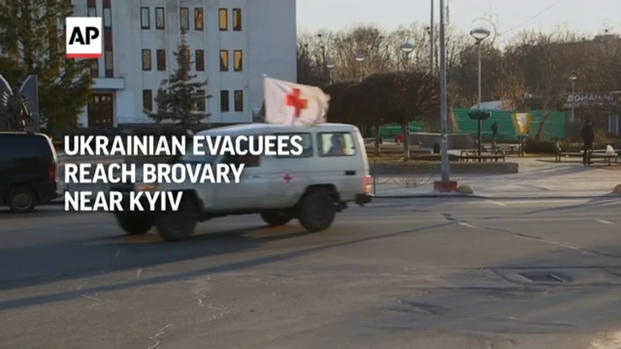 Hundreds Of Ukrainian Evacuees Arrive At Brovary | Military.com