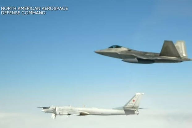 US Fighter Jets Intercept Russian Bombers | Military.com