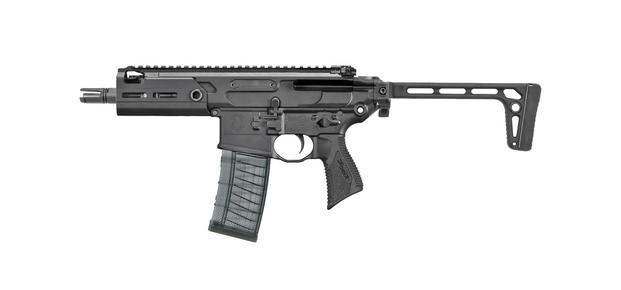 Sig Sauer's new MCX Rattler SBR featuring a folding stock (Sig Sauer photo)