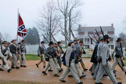 Civil War Lee S Surrender At Appomattox Then And Now Military Com
