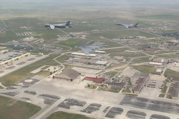 Big Sky Above Ellsworth Air Force Base Attracts Visiting Aircraft ...