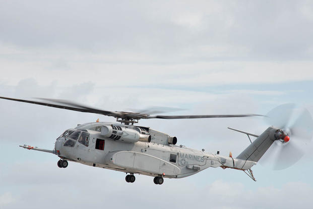 On Dec. 18, 2015 Lt. Col. Jonathan Morel became the first Marine to fly the CH-53K helicopter, during a test flight over Sikorsky Aircraft Corporation's Development Flight Center at West Palms Beach. (Photo: U.S. Marines)