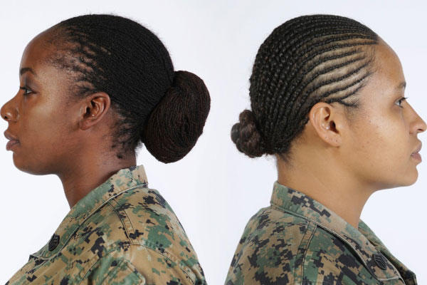 Marine Corps Authorizes Twist and Lock Hairstyles for Female Marines |  