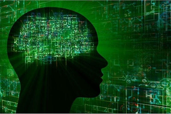 The U.S. military is working to develop a new chip technology that, when implanted, will connect human brains to computers – making cyborgs. (Photo: DARPA)