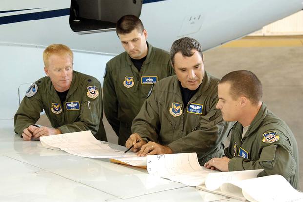 Air Force Flight Standards Agency aircrews fly approaches all over the world to certify that runways and equipment are safe and working properly. (U.S. Air Force photo/Margo Wright)