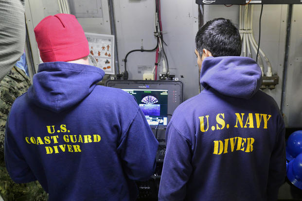 Coast Guard Divers Hone Skills Ahead Of Annual Inspection Military Com