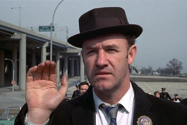 Gene Hackman in the "French Connection."