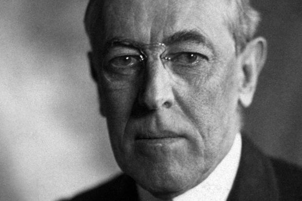 President Woodrow Wilson was re-elected in 1916 with the slogan, "He kept us out of war." But he soon came to realize that the "world must be made safe for democracy." (Photo via Whitehouse.gov)