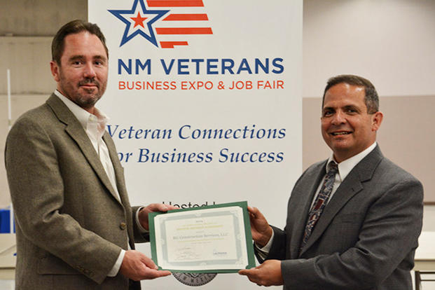 Veteran business owner and mentor with award