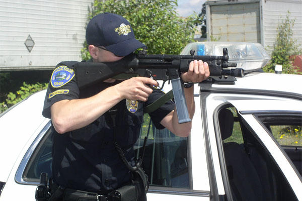 police officer in training