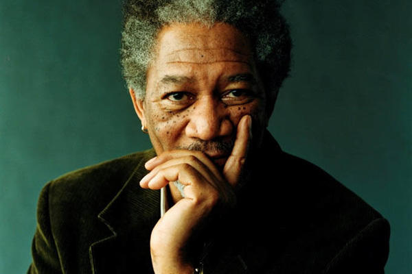 Morgan Freeman headshot.