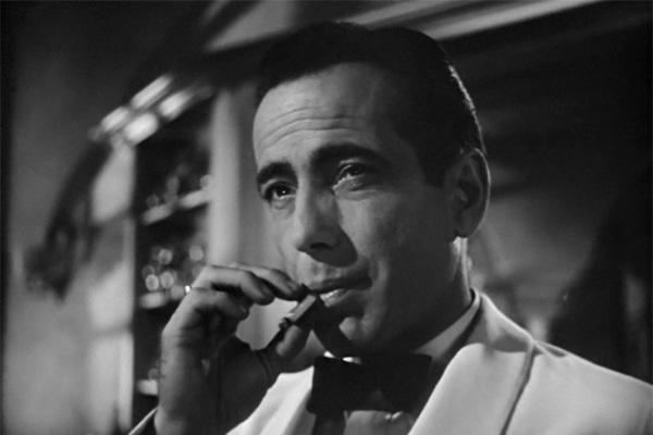 Humphrey Bogart headshot.