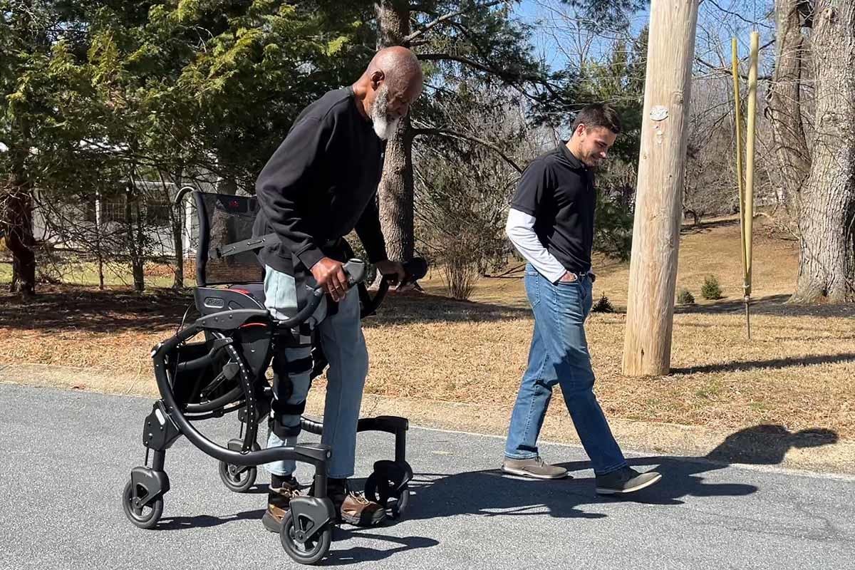 New Mobility Device from 'Steadicam' Creator Helps Disabled Veterans Move Without Motors or Batteries