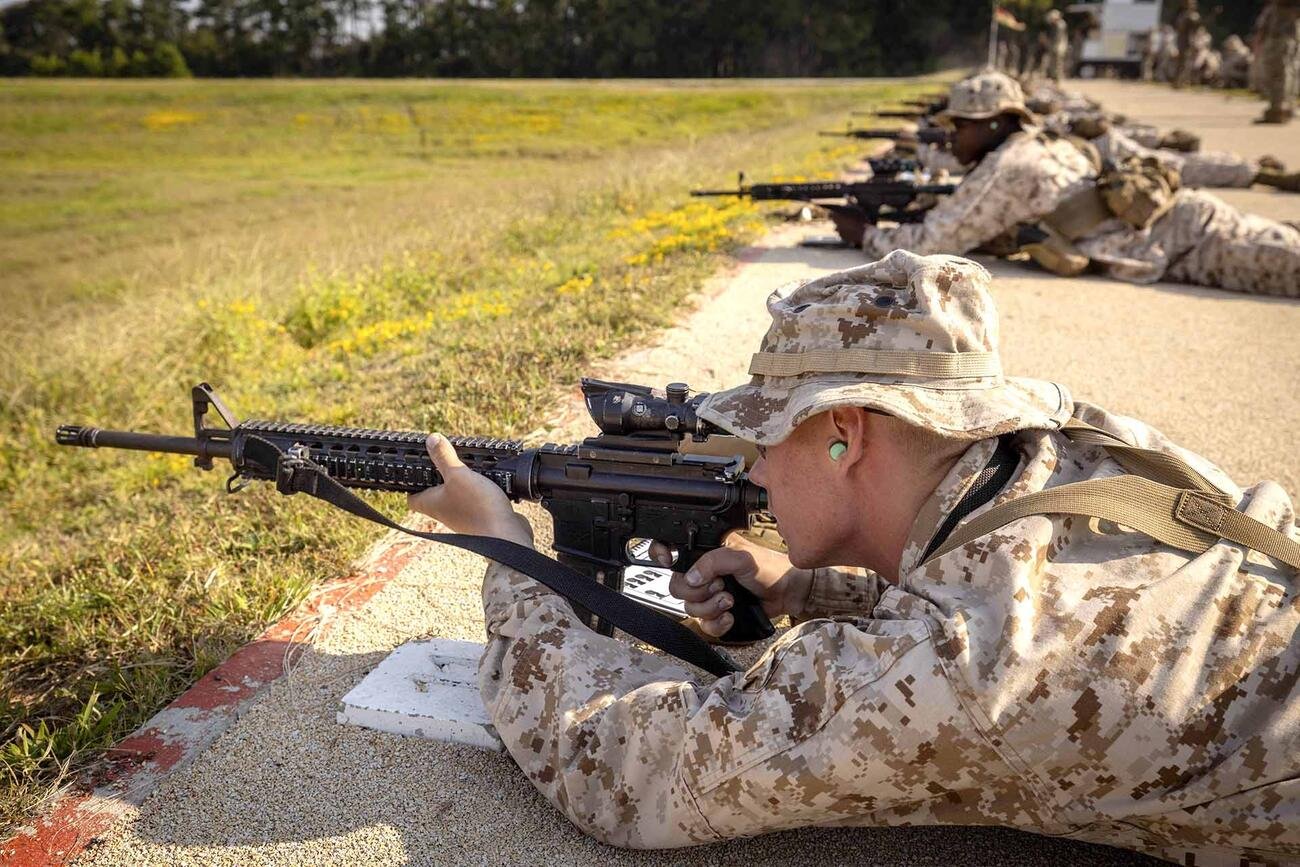 Gunfire on the Firing Line: Parris Island Recruit Shot During Training