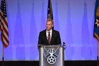 U.S. Deputy Secretary of Defense Patrick M. Shanahan speaks to Airmen during the Air Force Association’s Air, Space and Cyber Conference in National Harbor, Md., Sept. 19, 2018. (U.S. Air Force photo/Anthony Nelson Jr.)