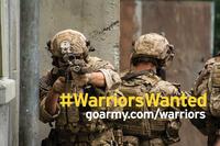 The Army has launched a new marketing campaign called &quot;Warriors Wanted,&quot; featuring short, digital ads on social media and cable TV aimed at Generation Z. Army image