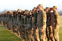 Georgia National Guard salute