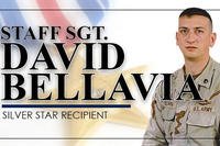 The Army created this graphic when Staff Sgt. David Bellavia earned a Silver Star for actions in 2004. He will receive the Medal of Honor on June 25. (U.S. Army)