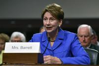 Secretary of the Air Force Nominee Barbara Barrett testifies before the Senate Armed Services Committee, as a part of the confirmation process, Sept 12, 2019, in Washington, D.C. (U.S. Air Force/Wayne Clark)