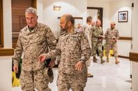 U.S. Marine Corps Gen. Kenneth F. McKenzie Jr. in Saudi Arabia.