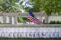 Over Memorial Day Weekend, Columbarium Court 3 of Arlington National Cemetery.