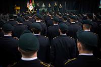 Green Beret graduation ceremony