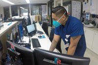 Air Force nurse Dameron Hospital in Stockton, California