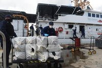 Coast Guard Cutter Heriberto Hernandez 55 bales of cocaine