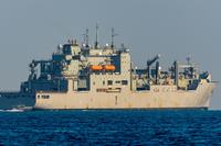 The USNS Amelia Earhart in the Gulf of Tadjoura on Dec. 29, 2019. 