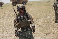 Master Sgt. John Grimesey in Afghanistan.