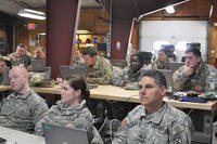 Service members at Military Occupational Specialty Training
