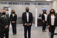 Navy veteran Keith Hoskins leads a large team at Navy Federal Credit Union. He believes financial services is a perfect industry for veterans. 