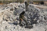 village of Barisha, in Idlib province, Syria