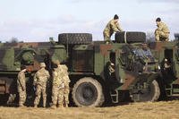 U.S. troops of the 82nd Airborne Division recently deployed to Poland