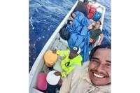 Coast Guard rescues six aboard a vessel near Federated States of Micronesia.