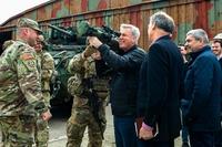 Speaker of the U.S. House of Representatives Kevin McCarthy in Romania.