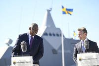 US Secretary of Defense, Lloyd J. Austin III, and Sweden's Minister for Defence, Pål Jonson
